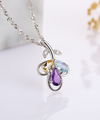 925 silver clover Pendant
