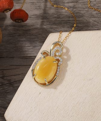 925 silver wax Pendant