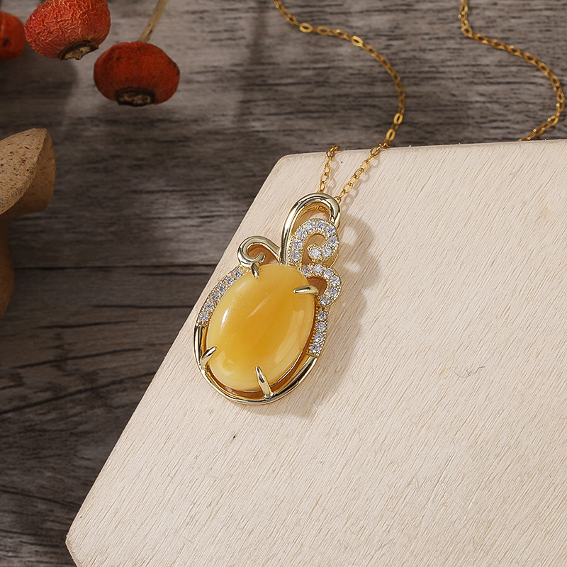 925 silver wax Pendant